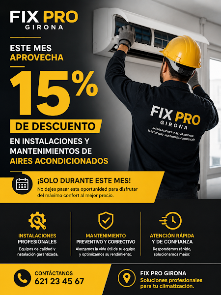 FIXPRO GIRONA Instalaciones y reparaciones Electricidad y fontanería