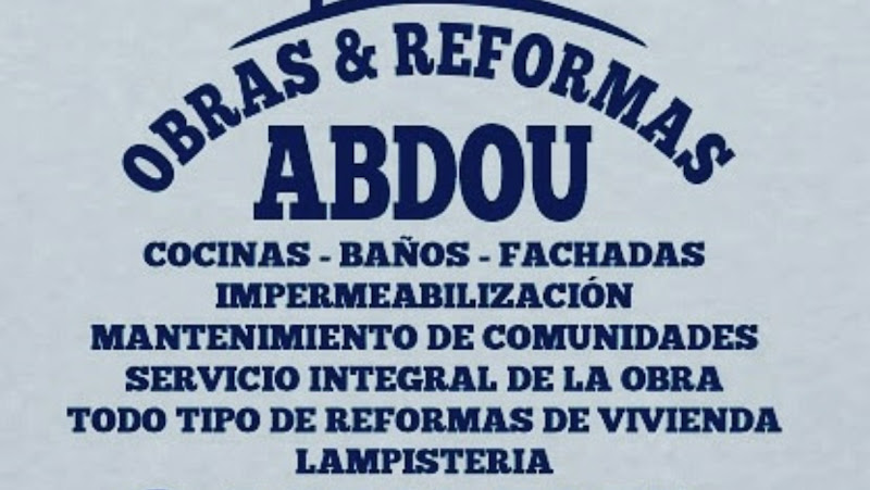 Obras y multiservicios Abdou - empresa de reformas